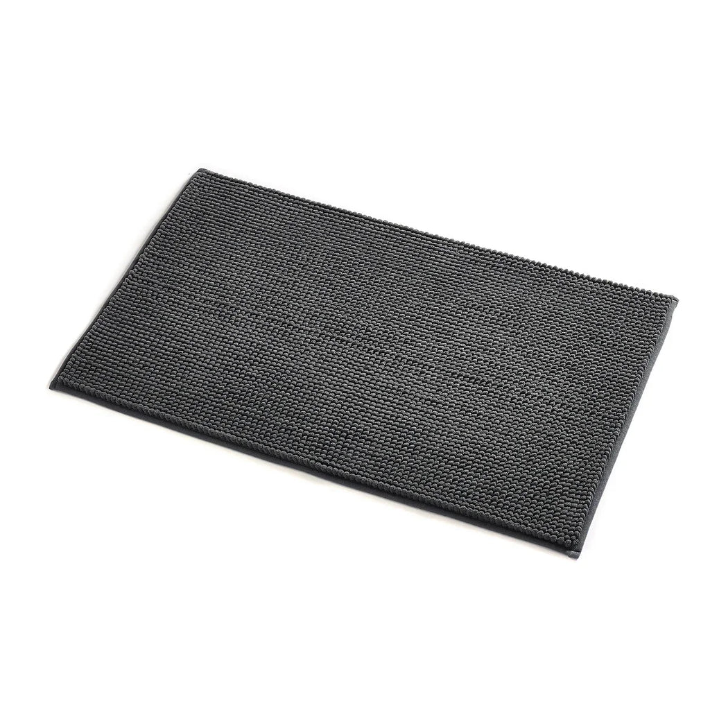 Fast Drying Nylon Bath Mat - Charcoal